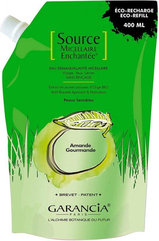 Garancia Source Micellaire Enchante Micellair Reinigingswater Amande Gourmande Eco-Refill 400 ml
