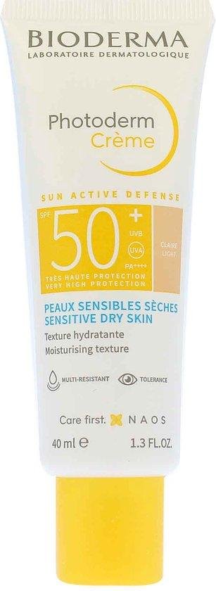 Bioderma Photoderm Crme Ochrann Tnovan Krm Na Obliej Spf 50+ Light 40 Ml
