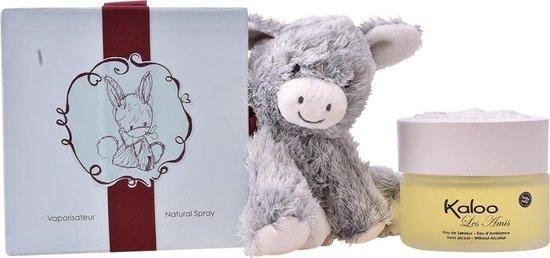 Kaloo Les Amis by Kaloo 100 ml - Eau De Senteur Spray / Room Fragrance Spray (Alcohol Free) + Free Fluffy Donkey