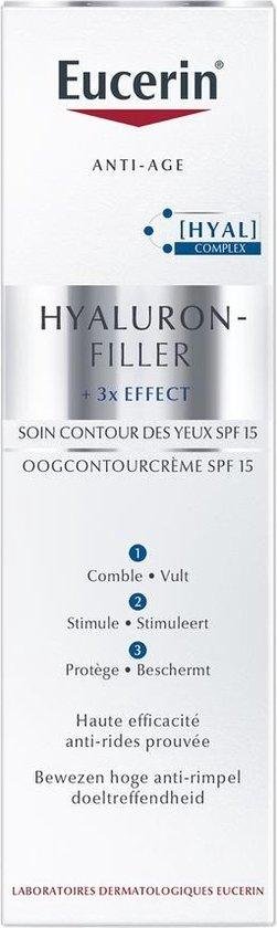 Eucerin Hyaluron-Filler eye cream/moisturizer Oogcrme Vrouwen 15 ml