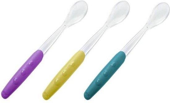 Nuk Silicone Spoons Learning Easy 2 Units
