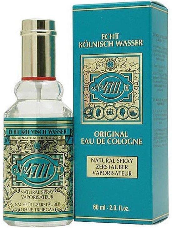 4711 Natural Spray Verpakt Unisex - 60 ml - Eau de Cologne