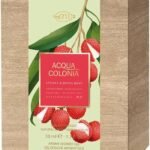 Murer & Wirtz - Unisex - 4711 - Acqua Colonia - Lychee & White Mint - Geschenkset - Eau de Cologne 50 ml & Douchegel 75 ml