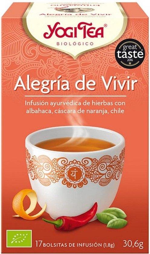 Yogi Tea Alegria De Vivir Reconfortable 17 Bols