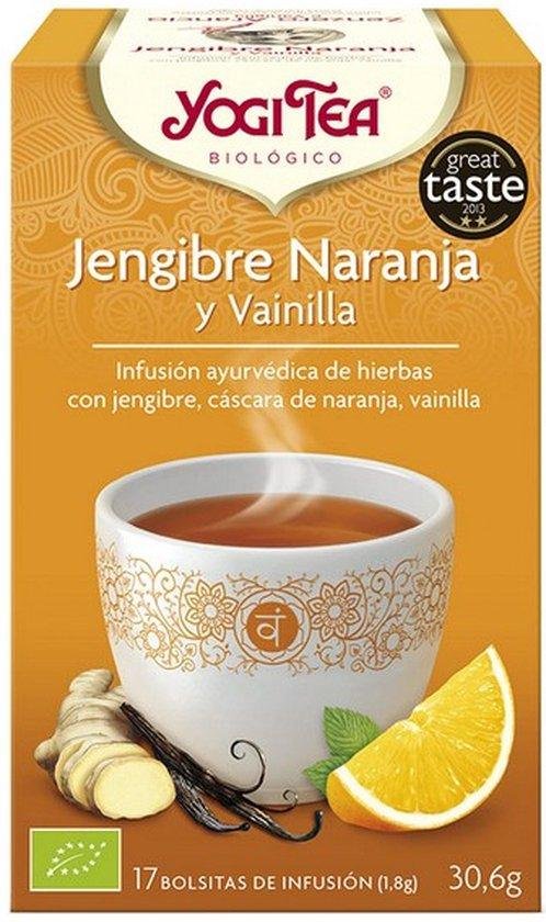 Ginger Orange And Vanilla Infusion By Yogi Tea #17 X 1,8 G