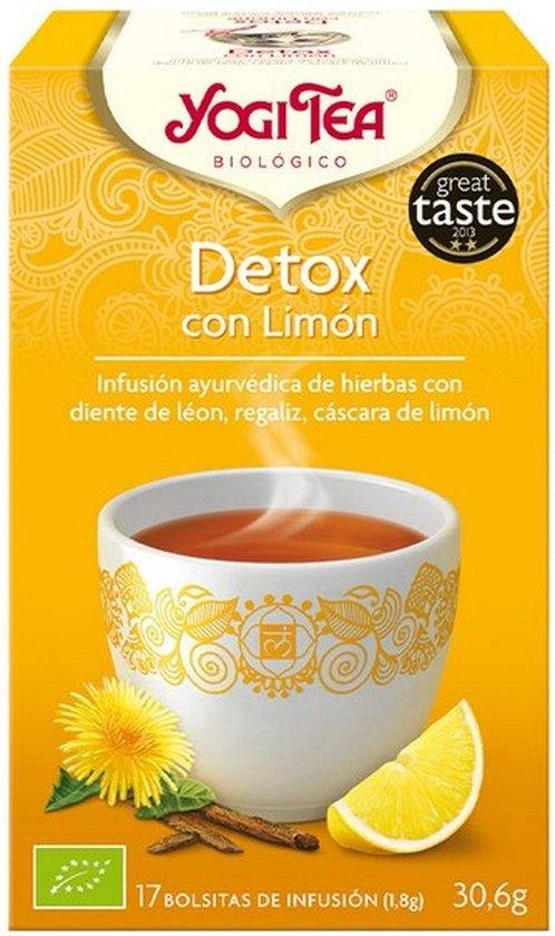 Yogi Tea Detox Con Limon 17 X 1,8g