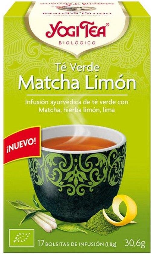 Yogi Tea T Verde Matcha Limn Infusin 17 X 1,8 G
