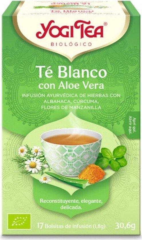 Yogi Tea Te Blanco Con Aloe Vera 17 Filtros