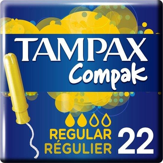Compak Regular Tampon By Tampax 120 G
