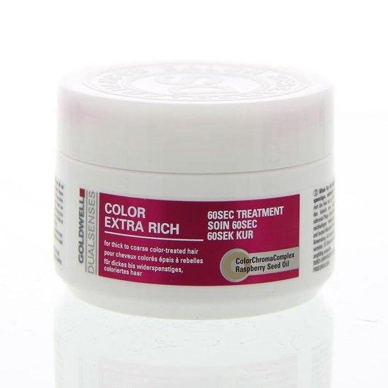Goldwell Dualsenses Color Extra Rich 60sec Treatment - 200 ml - Haarmasker