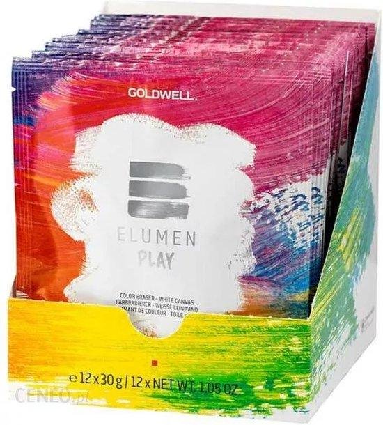 Pudra Indepartare Vopsea Goldwell Elumen Play Eraser, 12x30gr