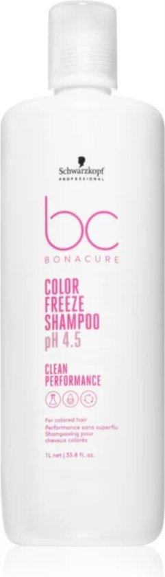 Schwarzkopf Bonacure Color Freeze Shampoo 1000ml - Normale Shampoo Vrouwen