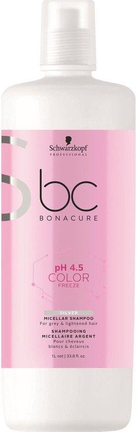 Schwarzkopf Bonacure Color Freeze Silver Shampoo 1000ml - Zilvershampoo Vrouwen