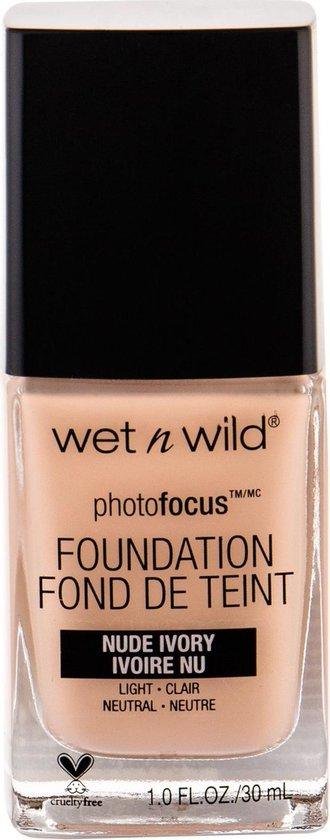 Wet n Wild - Photo Focus Foundation Fond de Teint - Makeup 30 ml Nude Ivory -