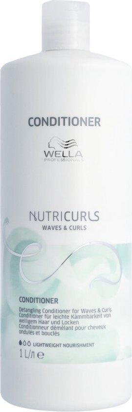 Wella Professionals Nutricurls Conditioner 1000ML - Conditioner voor ieder haartype