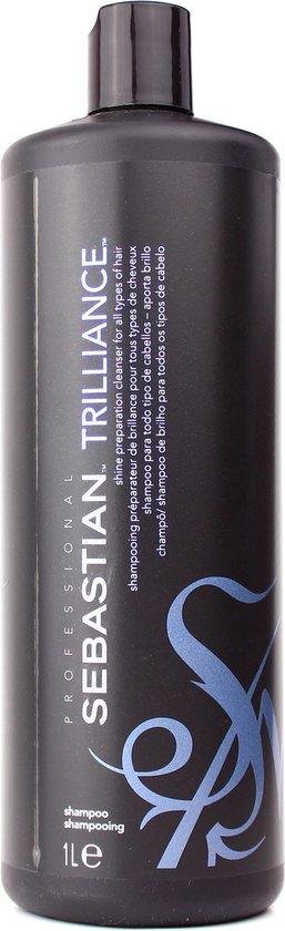 Sebastian Trilliance Shampoo-1000 ml - Normale shampoo vrouwen - Voor Alle haartypes