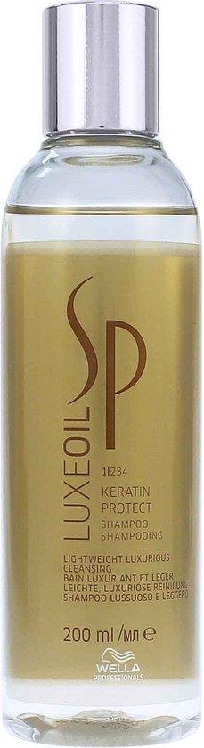 Wella Professionals SP Luxe Oil Keratin Protect Shampoo Bain - Normale shampoo vrouwen - Voor Alle haartypes - 200 ml - Normale shampoo vrouwen - Voor Alle haartypes