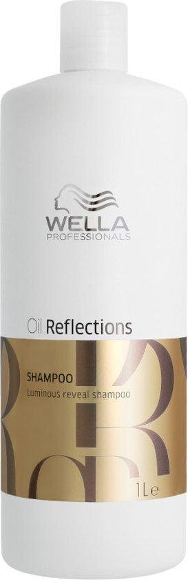 Wella Oil Reflections Shampoo -1000 ml - Normale shampoo vrouwen - Voor Alle haartypes