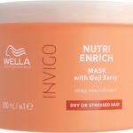 Wella Invigo Nutri Enrich Masker 500 ml - Haarmasker droog haar - Haarmasker beschadigd haar