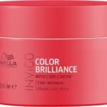 Wella Brilliance Masker fijn / normaal haar -150 ml - Haarmasker droog haar - Haarmasker beschadigd haar