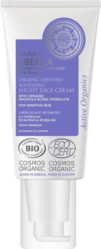 Natura Siberica Bescherming & Comfort Nachtcrme Bio 50 ml