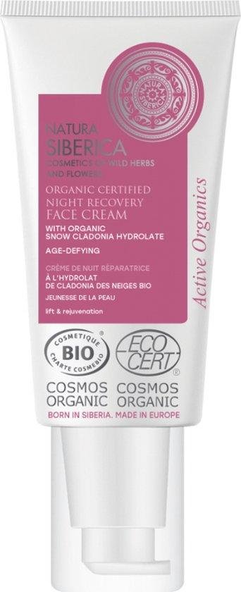 Natura Siberica Skin Youth Organic Herstellende Nachtcrme 50 ml