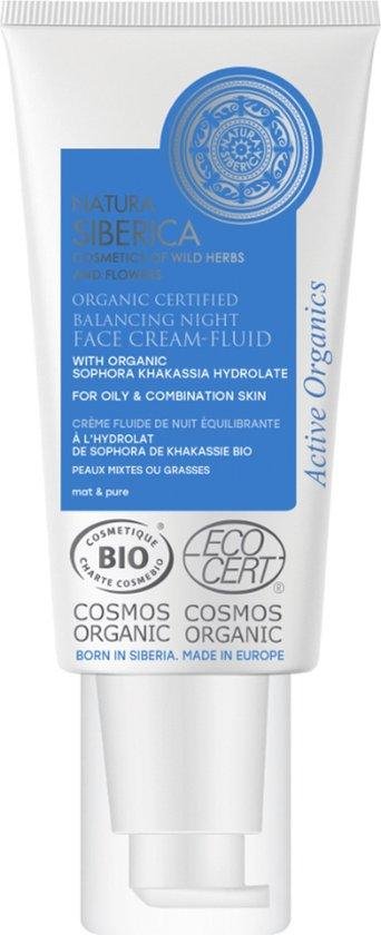 Natura Siberica Teint Mat & Pur Biologische Uitbalancerende Nachtcrme 50 ml