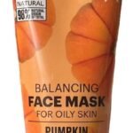 Organisch Balancing gezichtsmasker voor vette huid met pompoen en honing. 75 ml