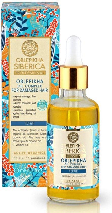 Natura Siberica Oblepikha Haarolie voor Beschadigd Haar