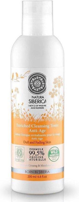 Natura Siberica - Natural & Organic Cleansing Tonic Anti-Age - istic tonikum pro unavenou a zralou ple (L)