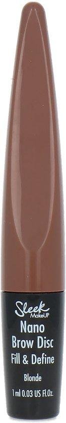 Sleek Nano Brow Disc Fill & Define Wenkbrauwgel - Blonde