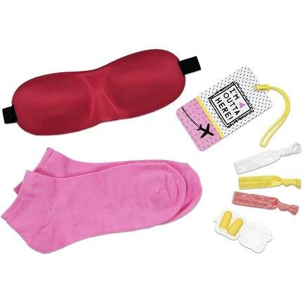 Npw In Flight Sleep Mask Ear Plugs Travel Set Inflight Essentials Kit
