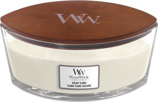 WoodWick Heartwick Flame Ellipse Geurkaars - Solar Ylang