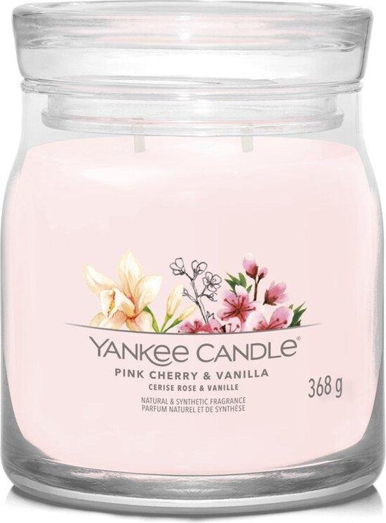 Yankee Candle - Pink Cherry & Vanilla Signature Medium Jar