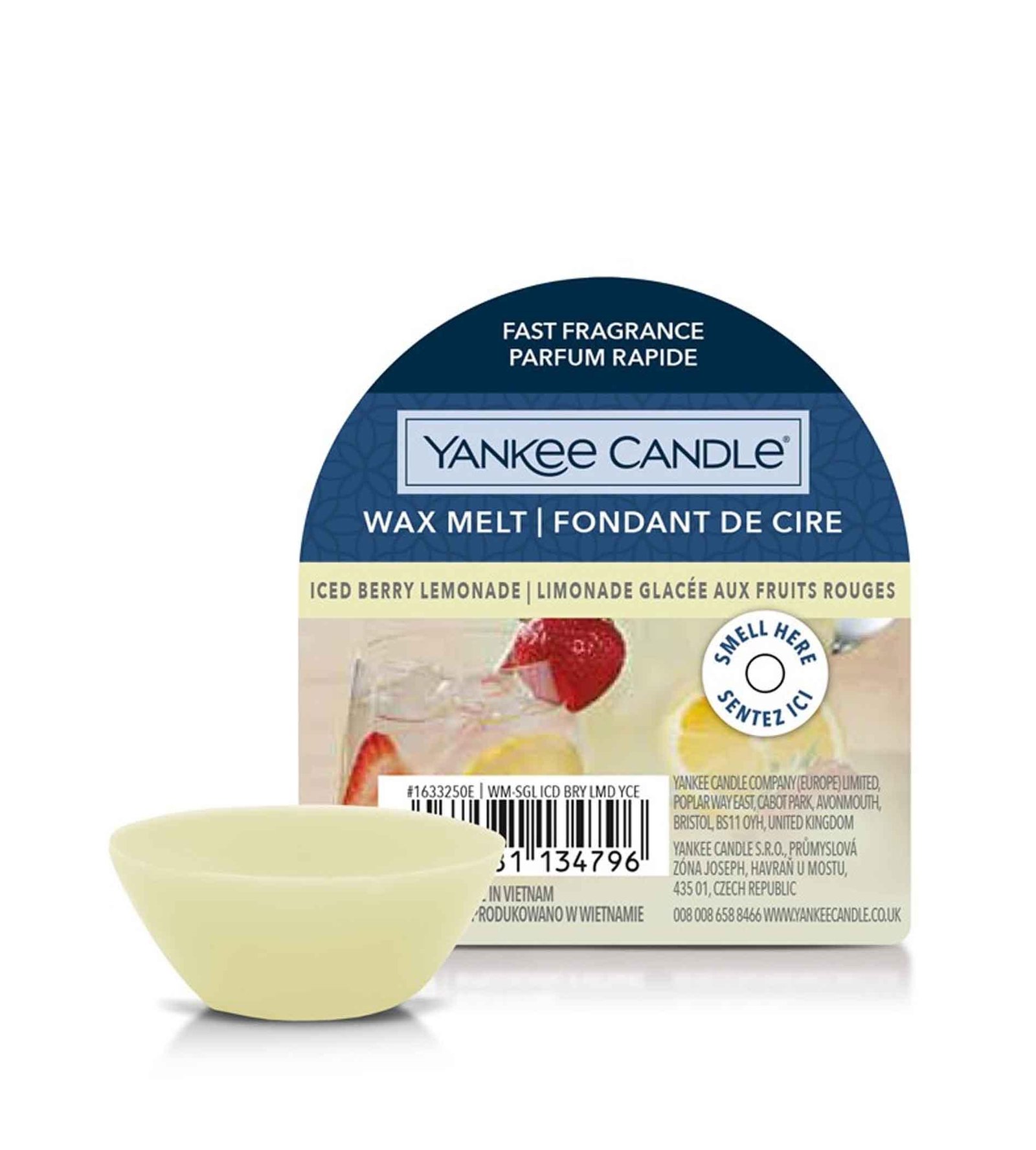 Yankee Candle Iced Berry Lemonade Wax Melt 22g