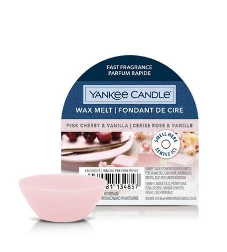 Yankee Candle Pink Cherry & Vanilla vonn vosk 22 g