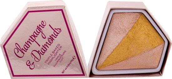 Makeup Revolution - I Heart Revolution Triple Baked Highlighter - Baked Brightener 10G Champagne & Diamonds