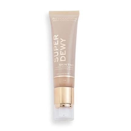 Makeup Revolution Super Dewy Skin Tint Moisturizer - Tan 55 ml