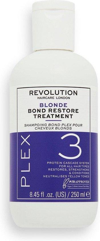 Haarverzorging Blond Plex 3 Bond Restore Treatment Herstellende behandeling voor blond haar 250ml
