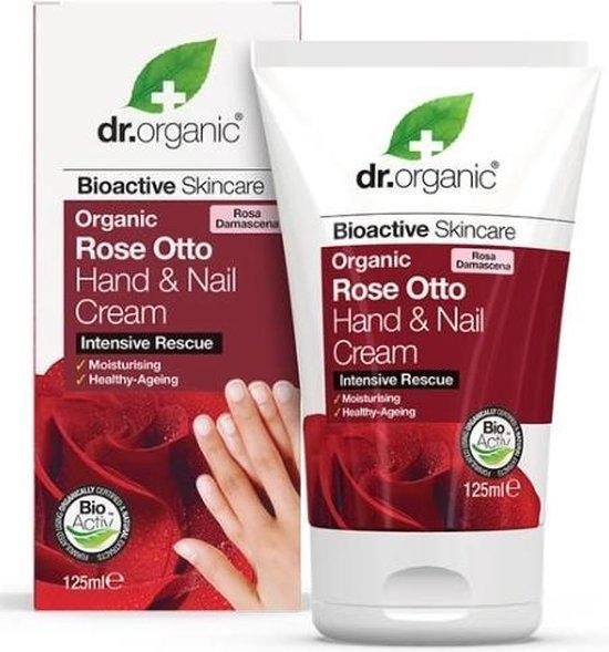 Dr. Organic Rose Otto Hand &Nail crme 125ml