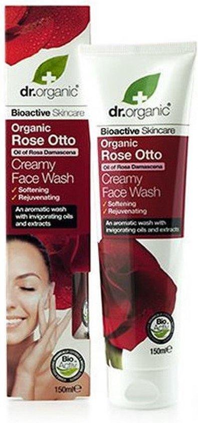 Dr Organic Rose Otto Cream Face Wash 150ml