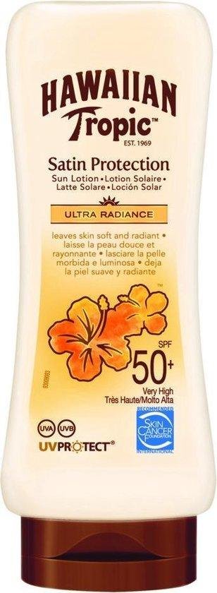 Hawaiian Tropic Satin Protection Sun Lotion - SPF50 - 180ml - 1 Stuk