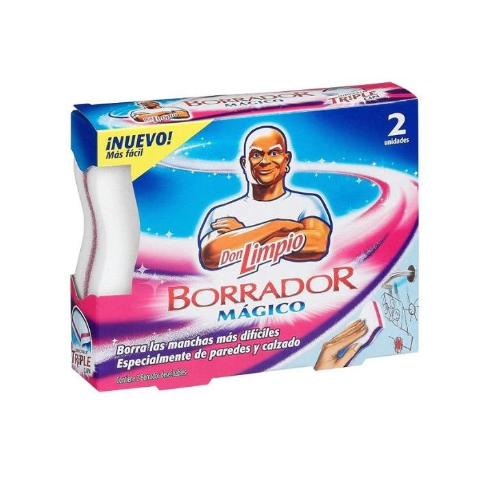 Don Limpio Borrador MAgico Limpiador X 2 U
