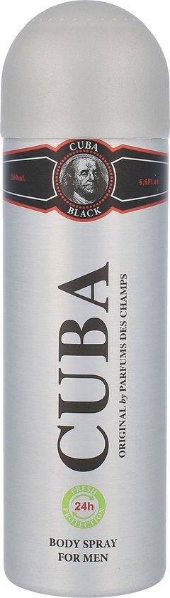 CUBA Black by Fragluxe 195 ml - Body Spray