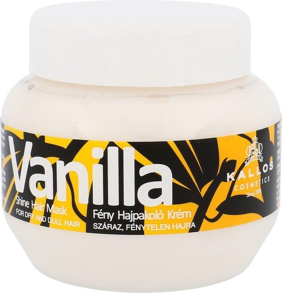Voedend Haarmasker Kallos Cosmetics Vanilla 275 ml