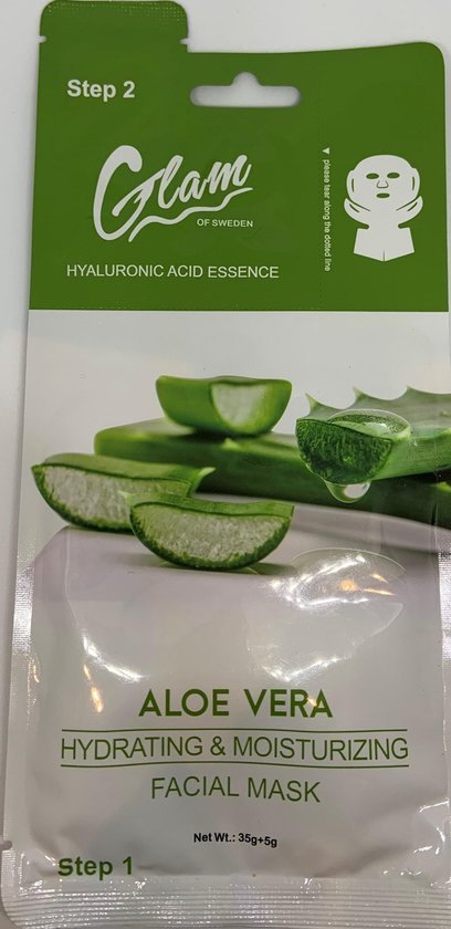 Glam Of Sweden H01493 gezichtsmasker Hydraterend masker Vrouwen 40 g