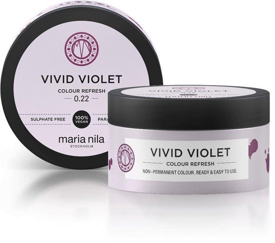 Maria Nila Colour Refresh - 100 ml - Vivid Violet 0.22 - vegan