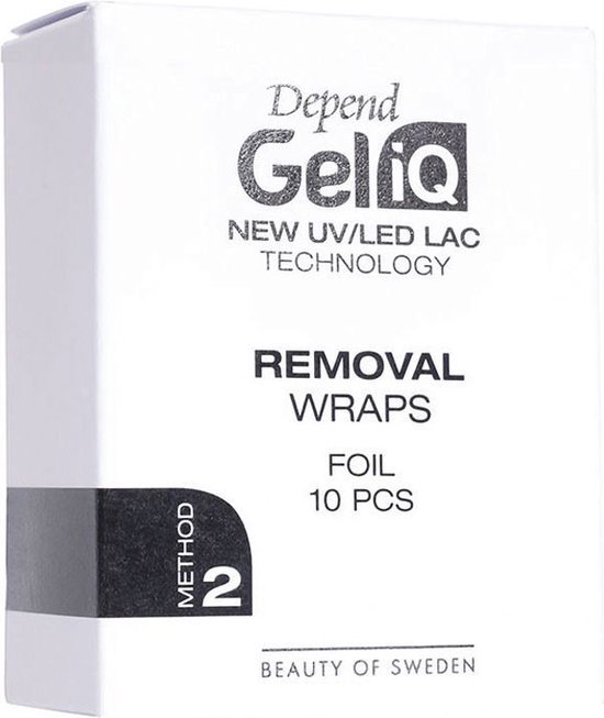 Nagellakremover Beter Gel IQ Banden 10 Stuks