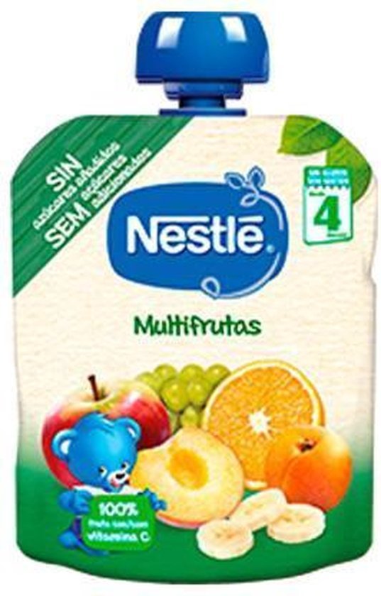 Nestle 3x Nestl Wallet Nest Naturnes Multifrutas 6 Months 90g