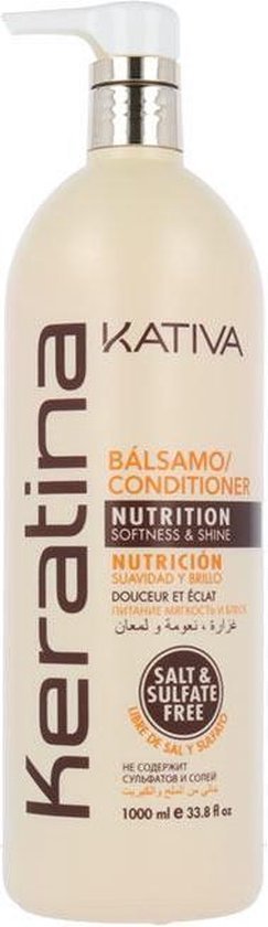 Herstellende Conditioner Keratina Kativa Balsem (1000 ml)